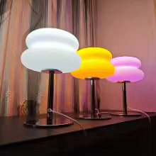 Mushroom Glow Lamp white