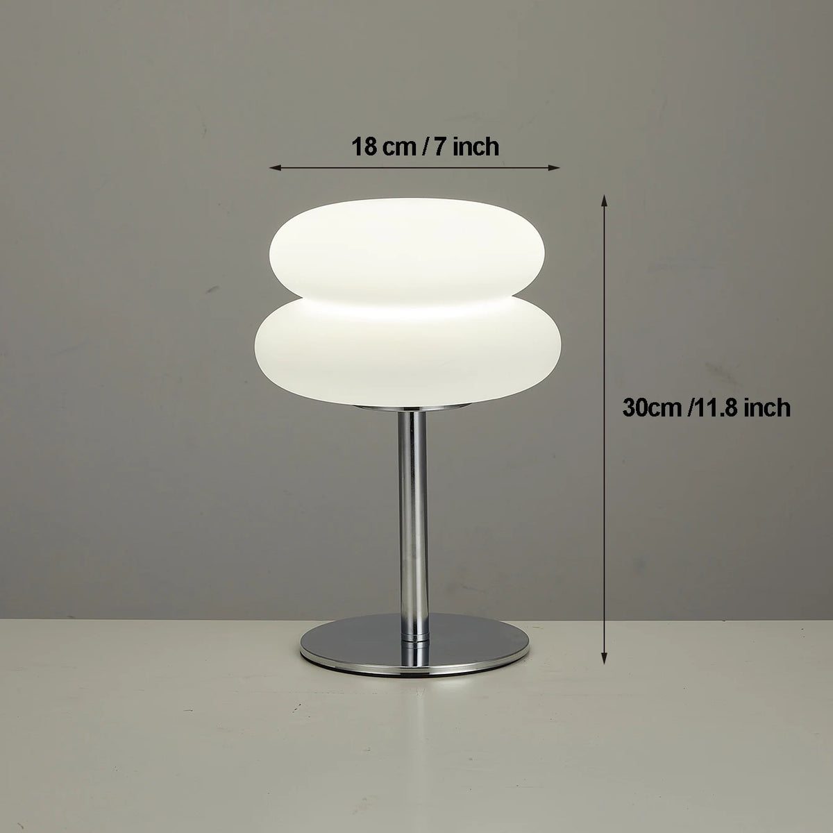 Mushroom Glow Lamp desk
